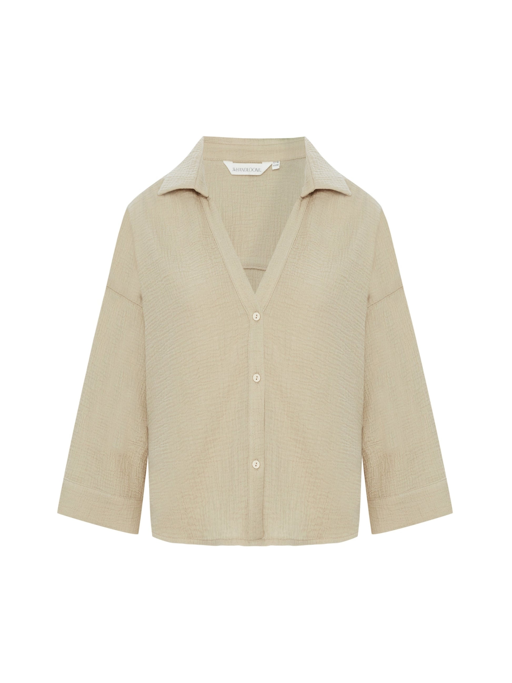 Echo Mini Shirt - Oatmeal - elizabeth + Bern
