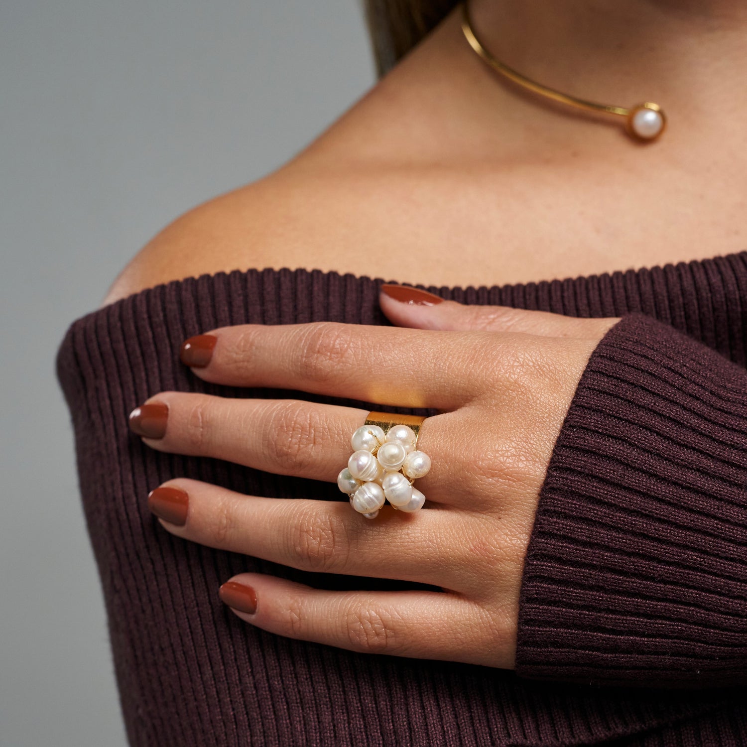 Pearls Ring
