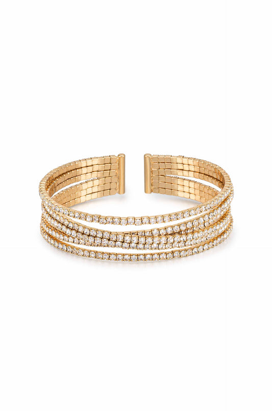 Crystal Strand Cuff - elizabeth + Bern