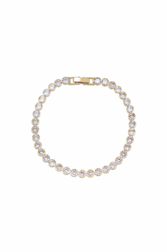Crystal Chain Tennis Bracelet - elizabeth + Bern