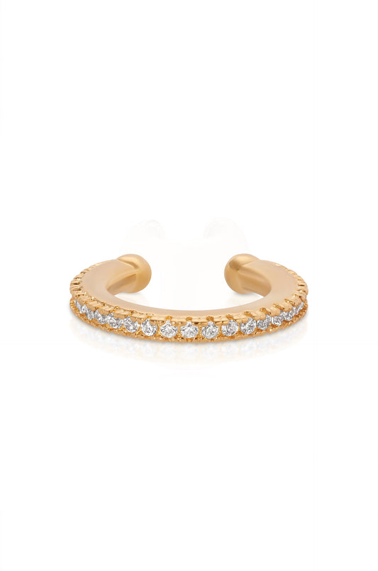 Mini Sparkler Crystal Ear Cuff - elizabeth + Bern
