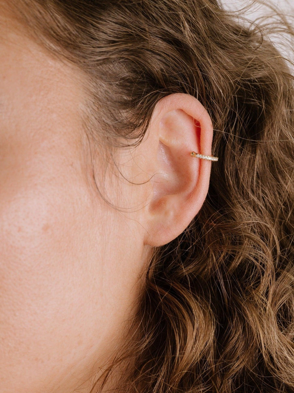 Mini Sparkler Crystal Ear Cuff.