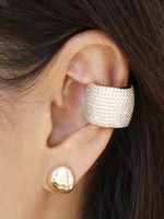 Crystal Statement Chunky Ear Cuff - elizabeth + Bern