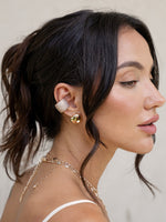 Crystal Statement Chunky Ear Cuff - elizabeth + Bern