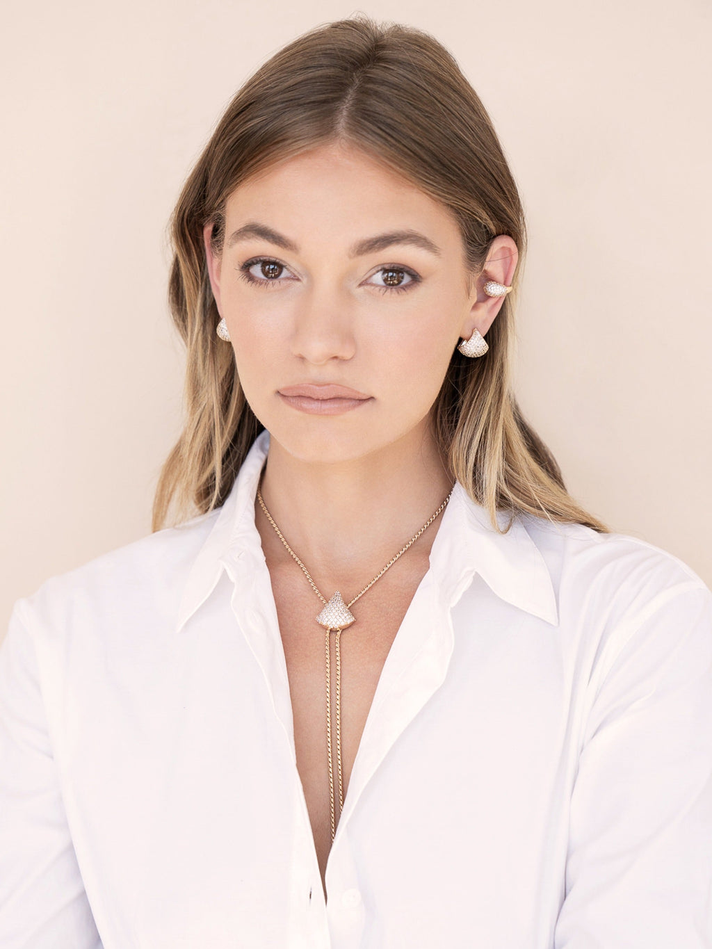 Pavé Ear Cuff - elizabeth + Bern