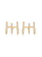 Sparkle Triple Illusion Ear Wrap