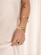 Deco Wrap Cuff - elizabeth + Bern