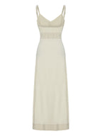Eva Maxi Dress - Natural The Handloom elizabeth + Bern