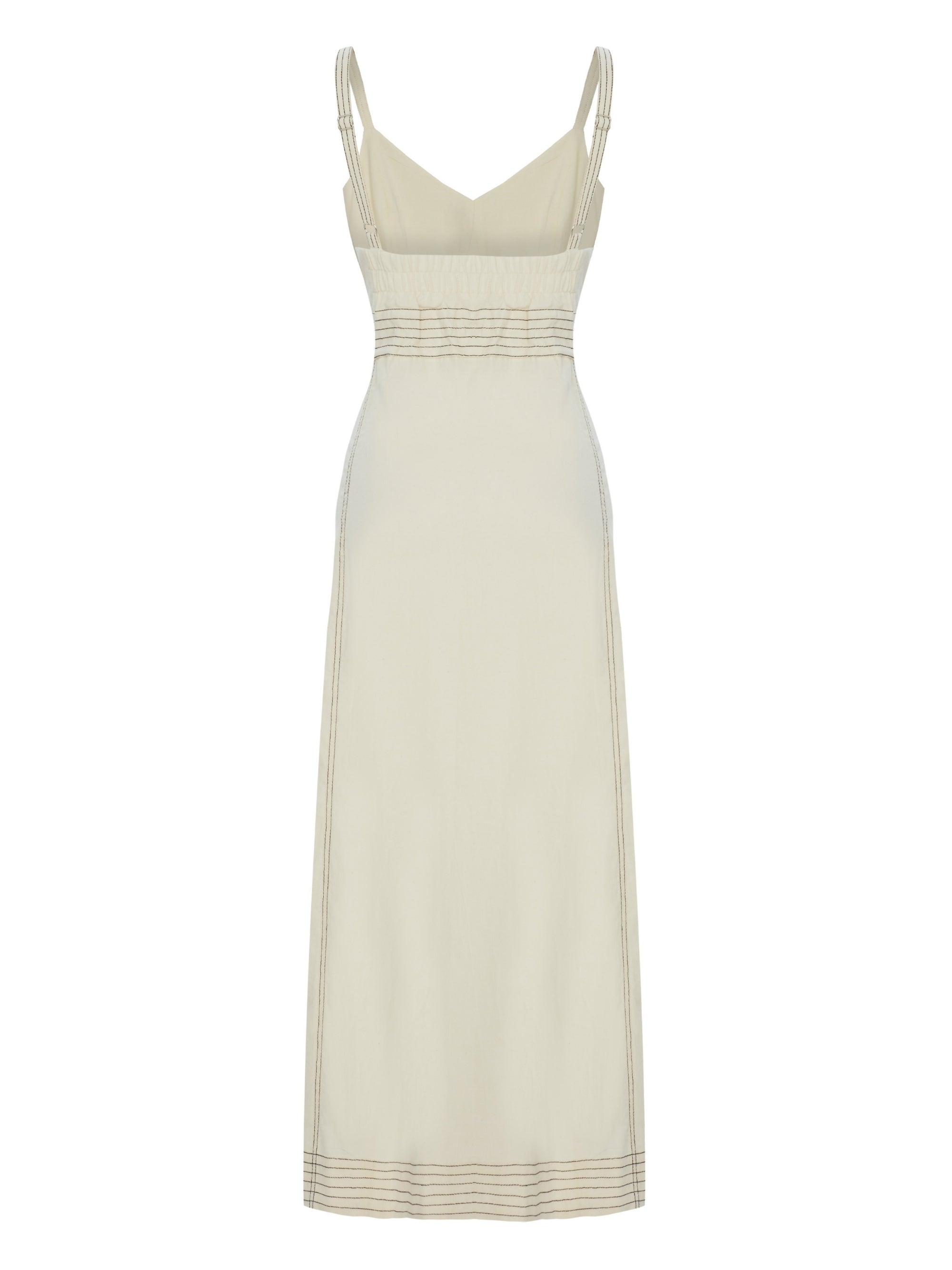 Eva Maxi Dress - Natural - elizabeth + Bern