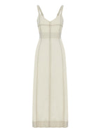 Eva Maxi Dress - Natural The Handloom elizabeth + Bern