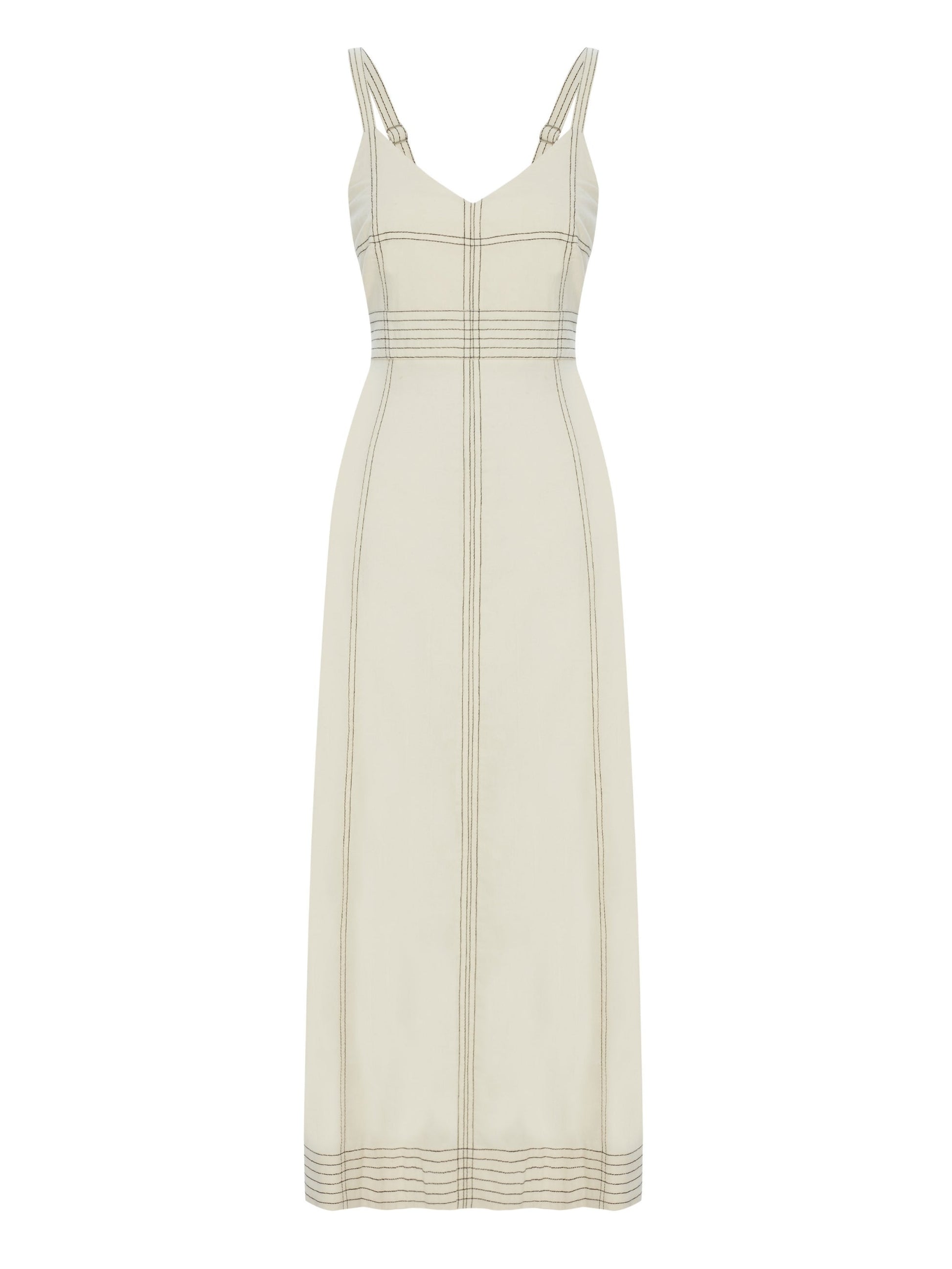 Eva Maxi Dress - Natural - elizabeth + Bern