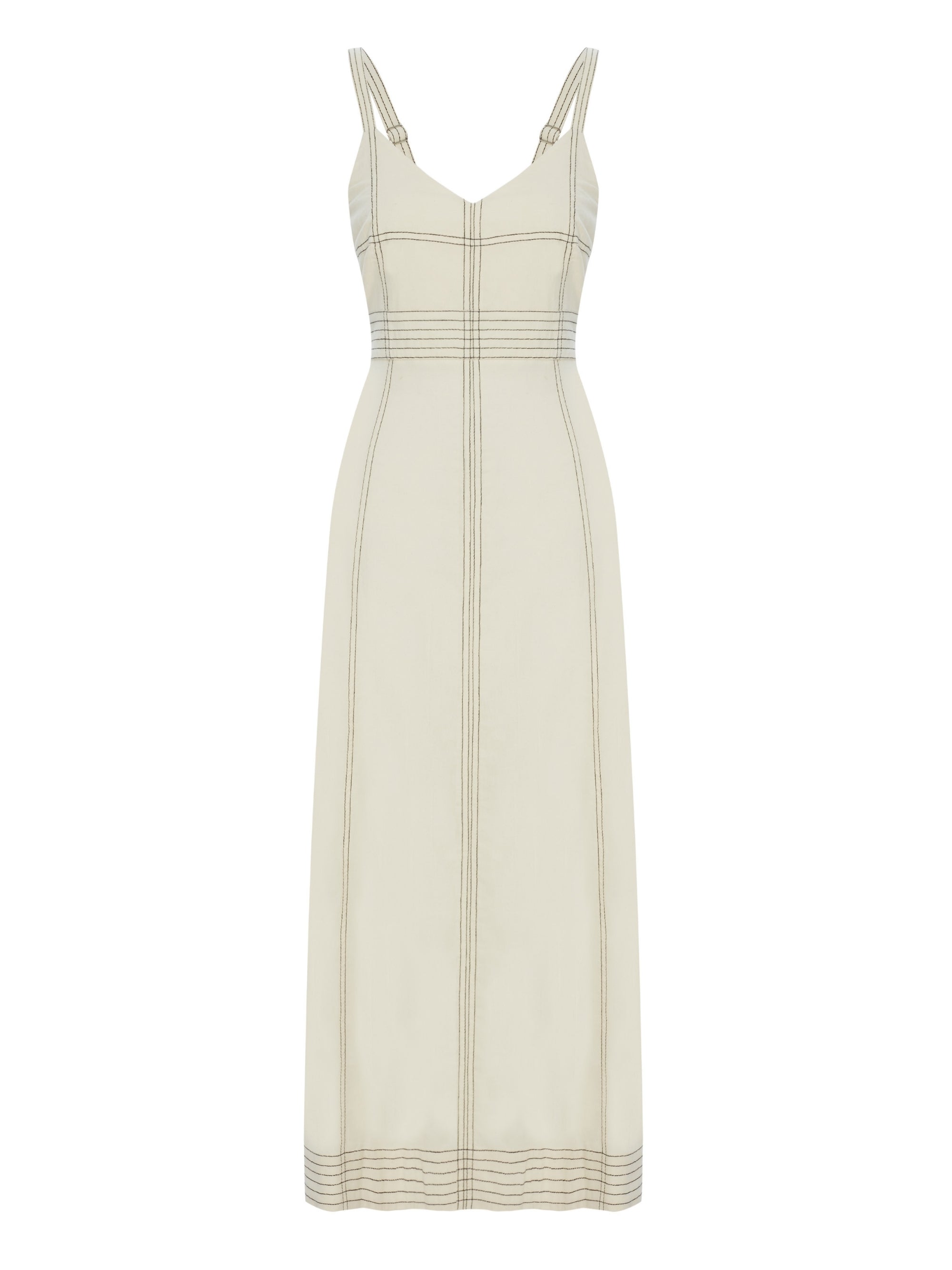 Eva Maxi Dress - Natural - elizabeth + Bern