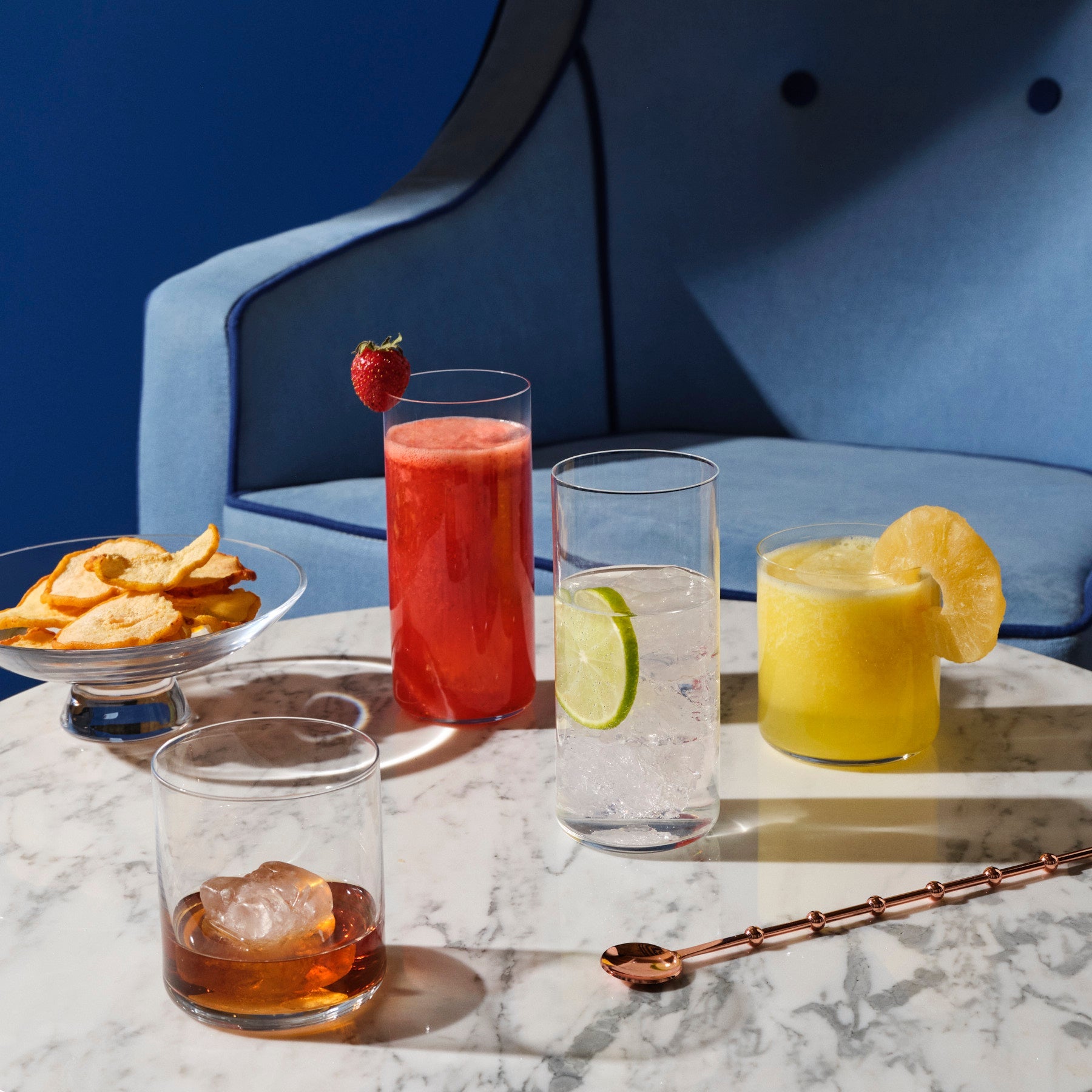 Finesse Set of 4 Long Drink Glasses