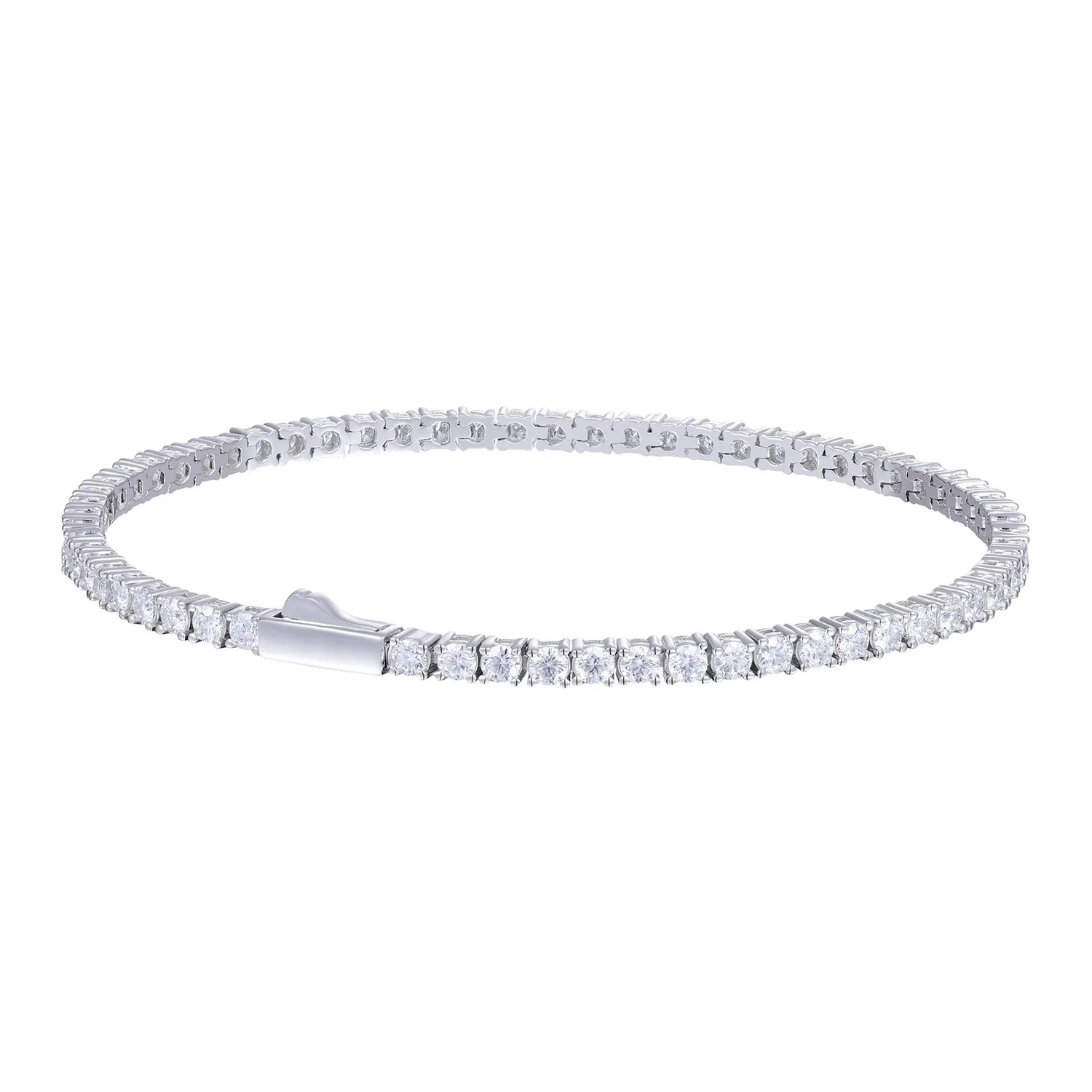 Célestin Lévêque Silver Tennis Bracelet 2.5mm