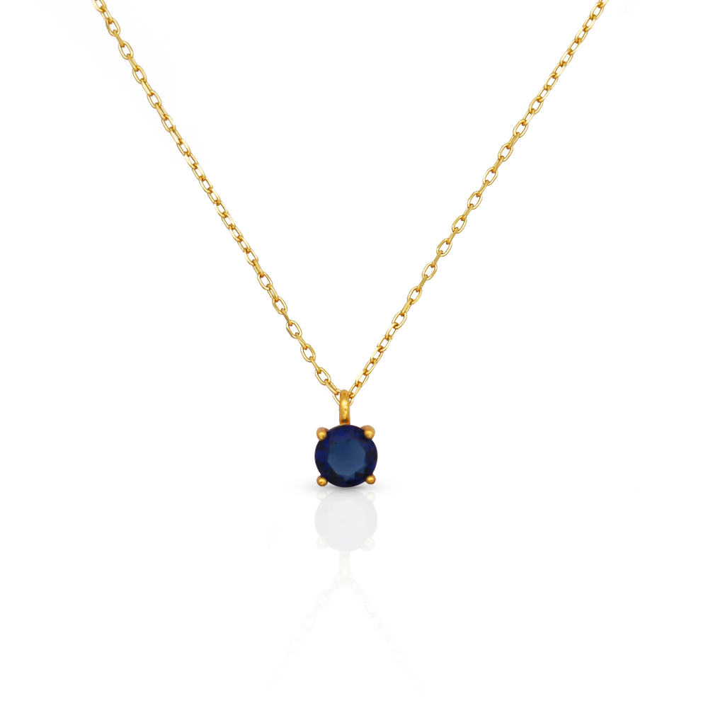 DACEY BLUE NECKLACE - elizabeth + Bern