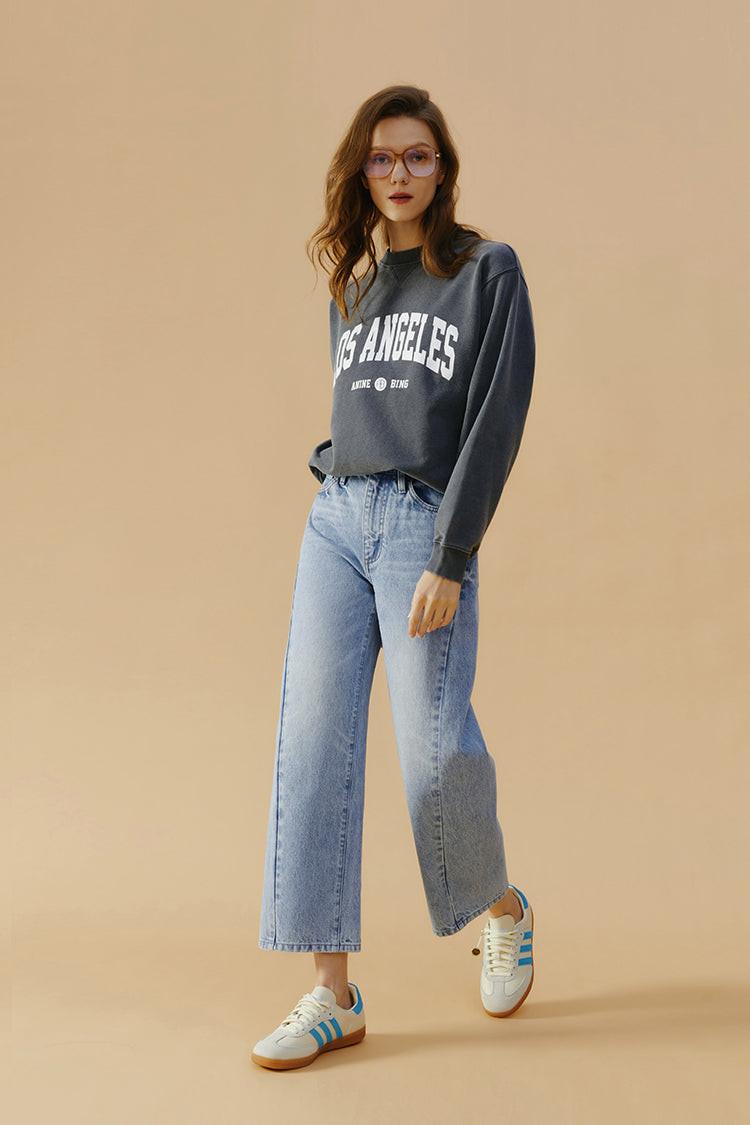 High-Line Curve Ankle Jeans HJ016