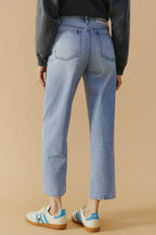 High-Line Curve Ankle Jeans HJ016