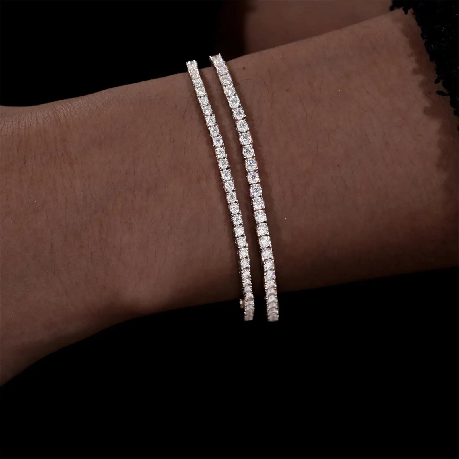 Lévêque Tennis Diamond Bracelet 2mm