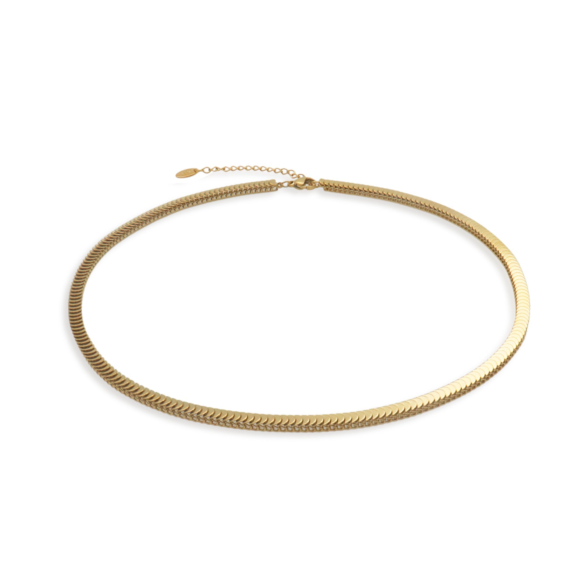 ROSAIRE SNAKE NECKLACE