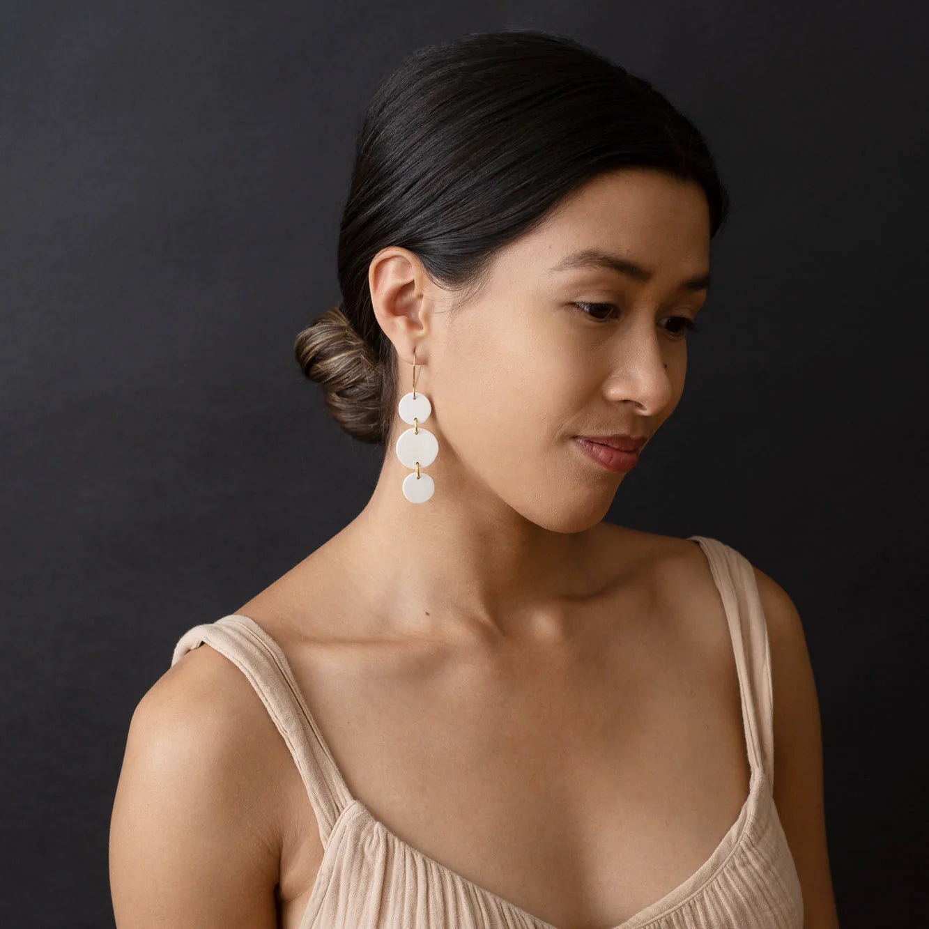 Triple Circle Earrings