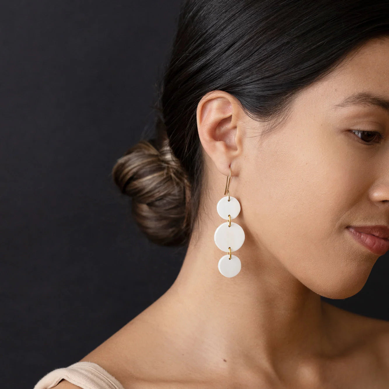 Triple Circle Earrings