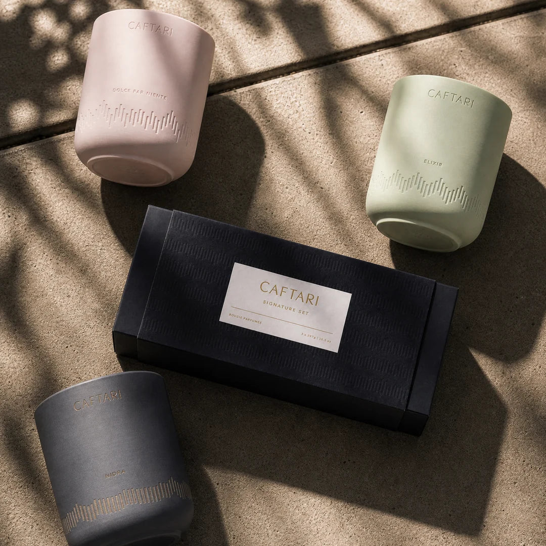 Caftari Signature Candle Gift Set