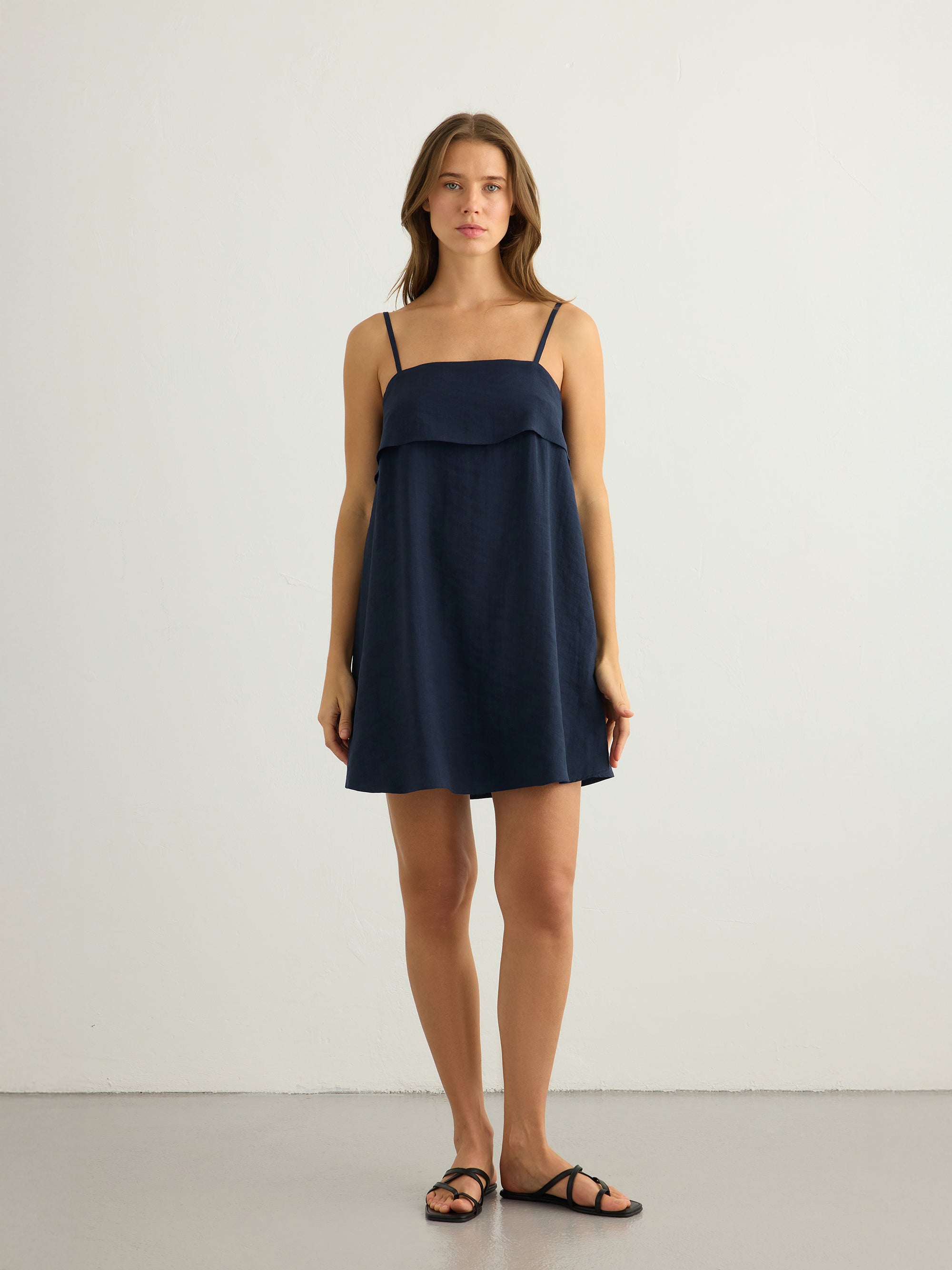 Indy Mini Dress - Navy