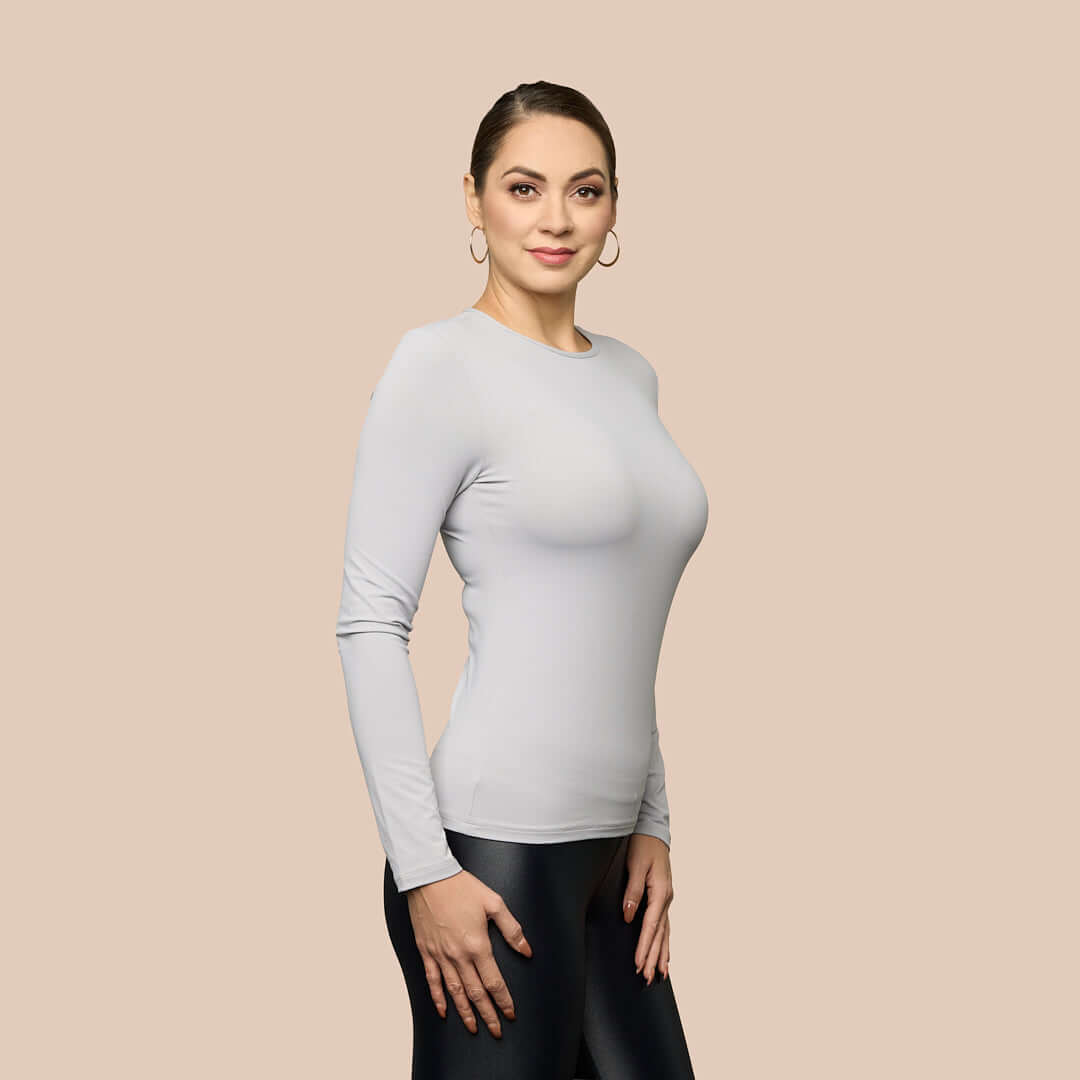 Long Sleeve Crew Neck Layering Top