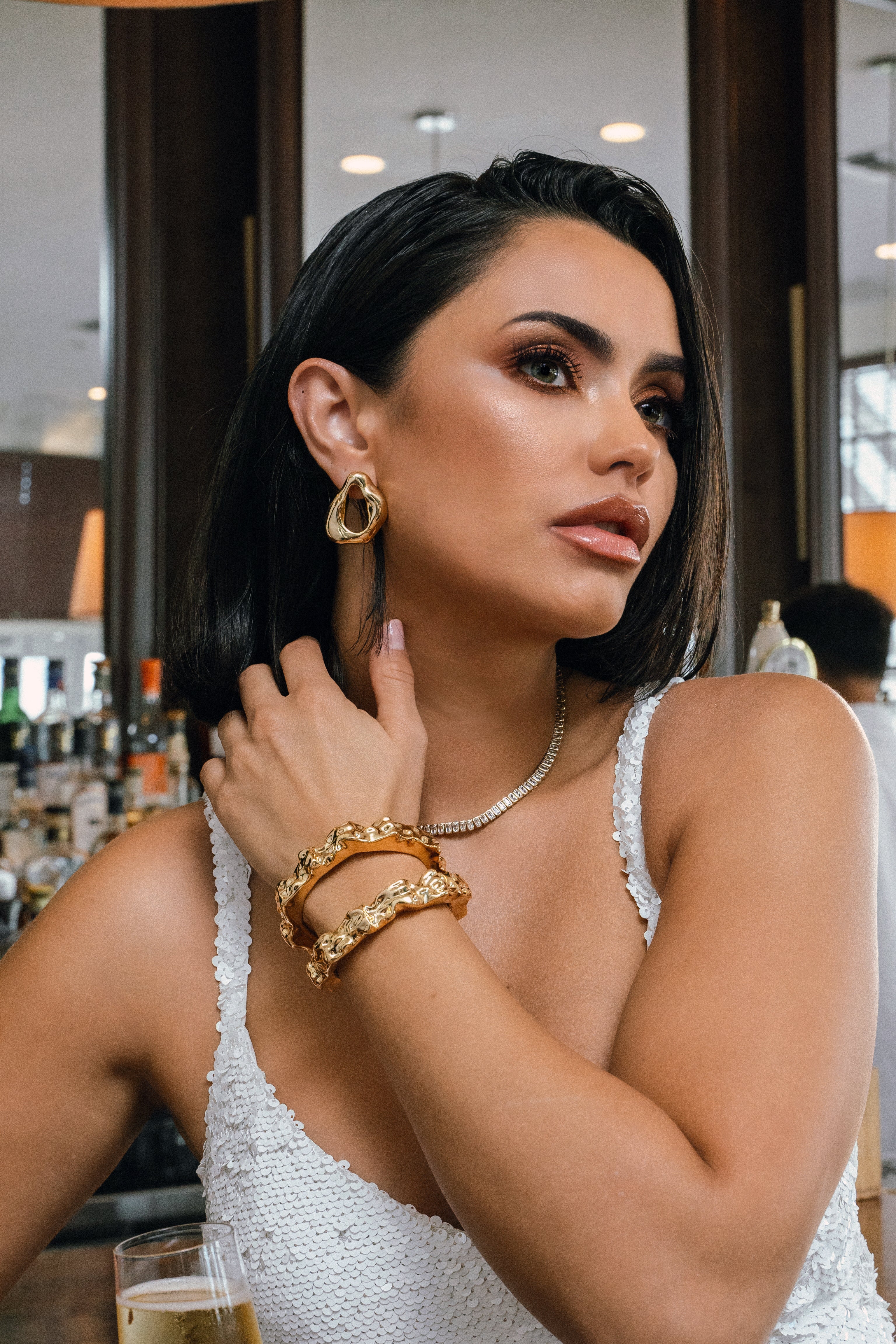 Nathalia Gold Bracelet