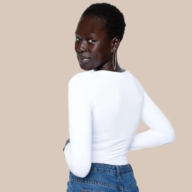 Long Sleeve Crew Neck Layering Top