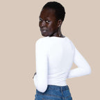 Long Sleeve Crew Neck Layering Top