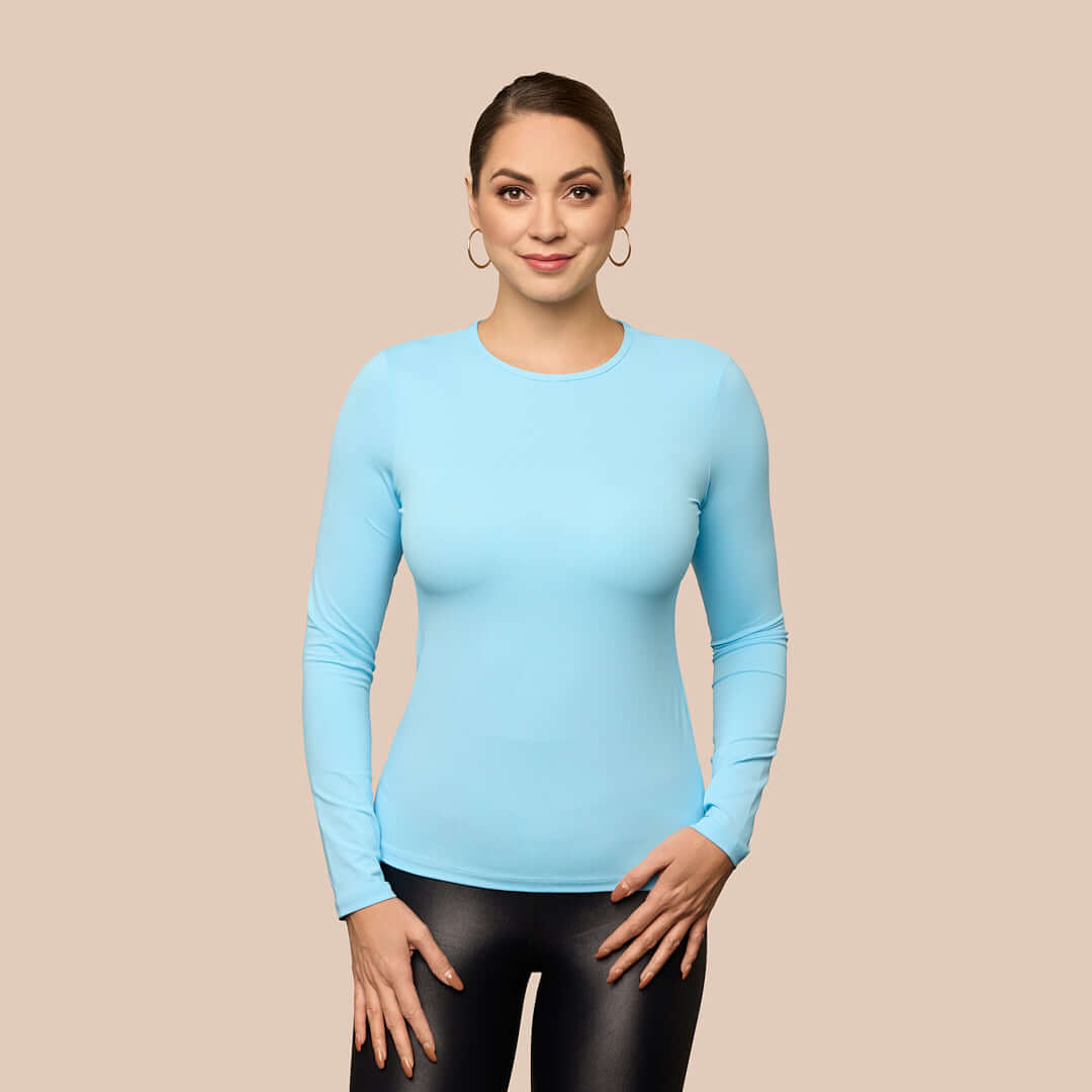 Long Sleeve Crew Neck Layering Top