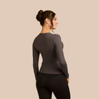 Long Sleeve Crew Neck Layering Top