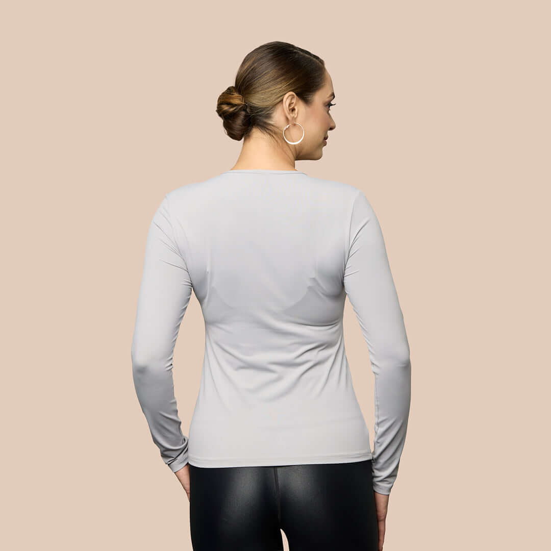 Long Sleeve Crew Neck Layering Top