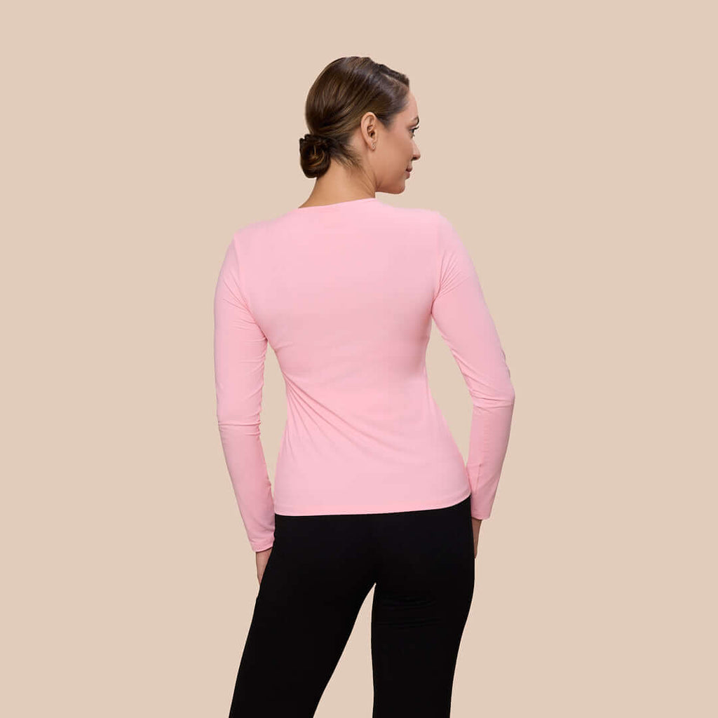 Long Sleeve Crew Neck Layering Top