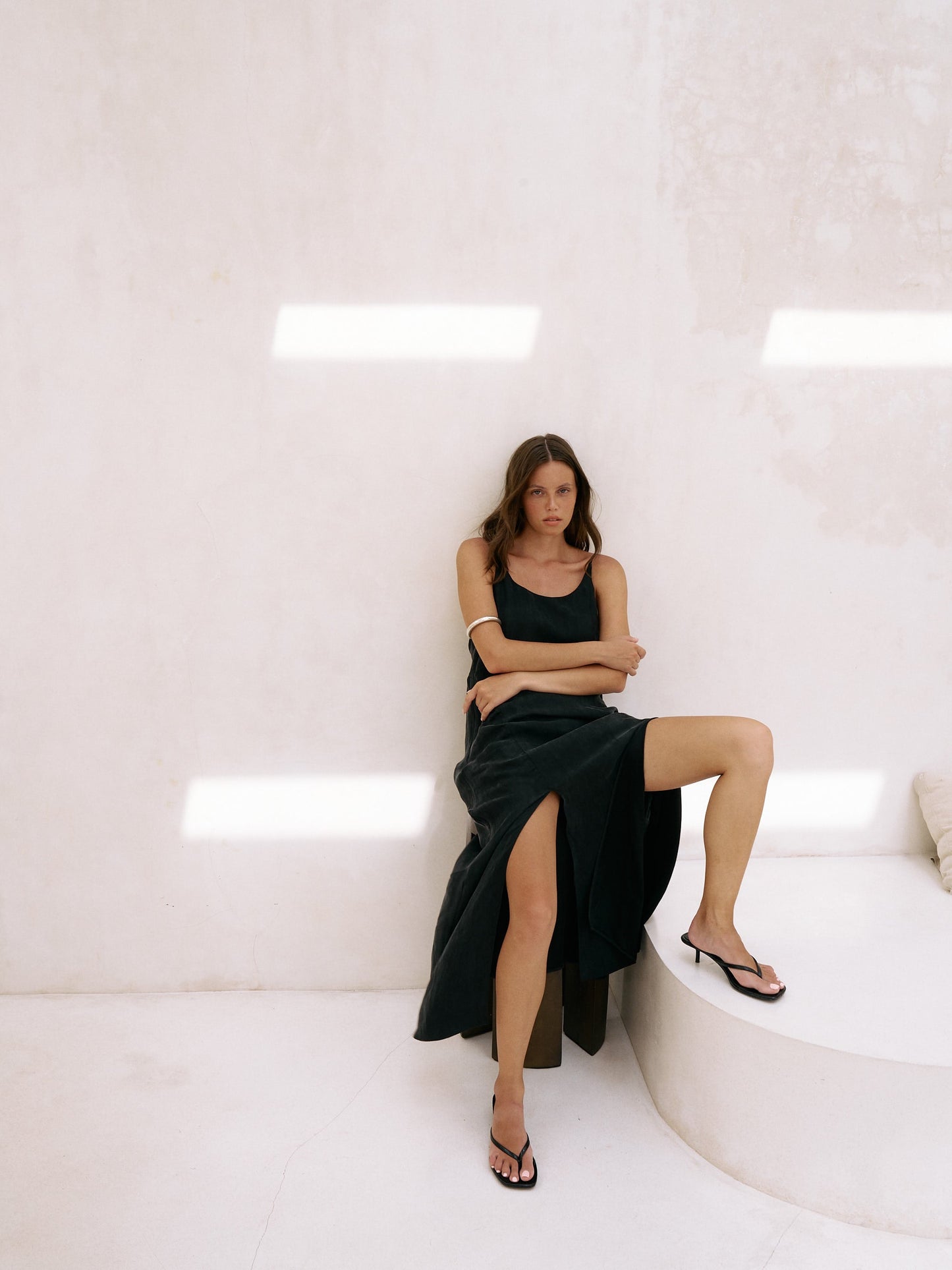 Lucid Midnight Maxi Dress - Black - elizabeth + Bern