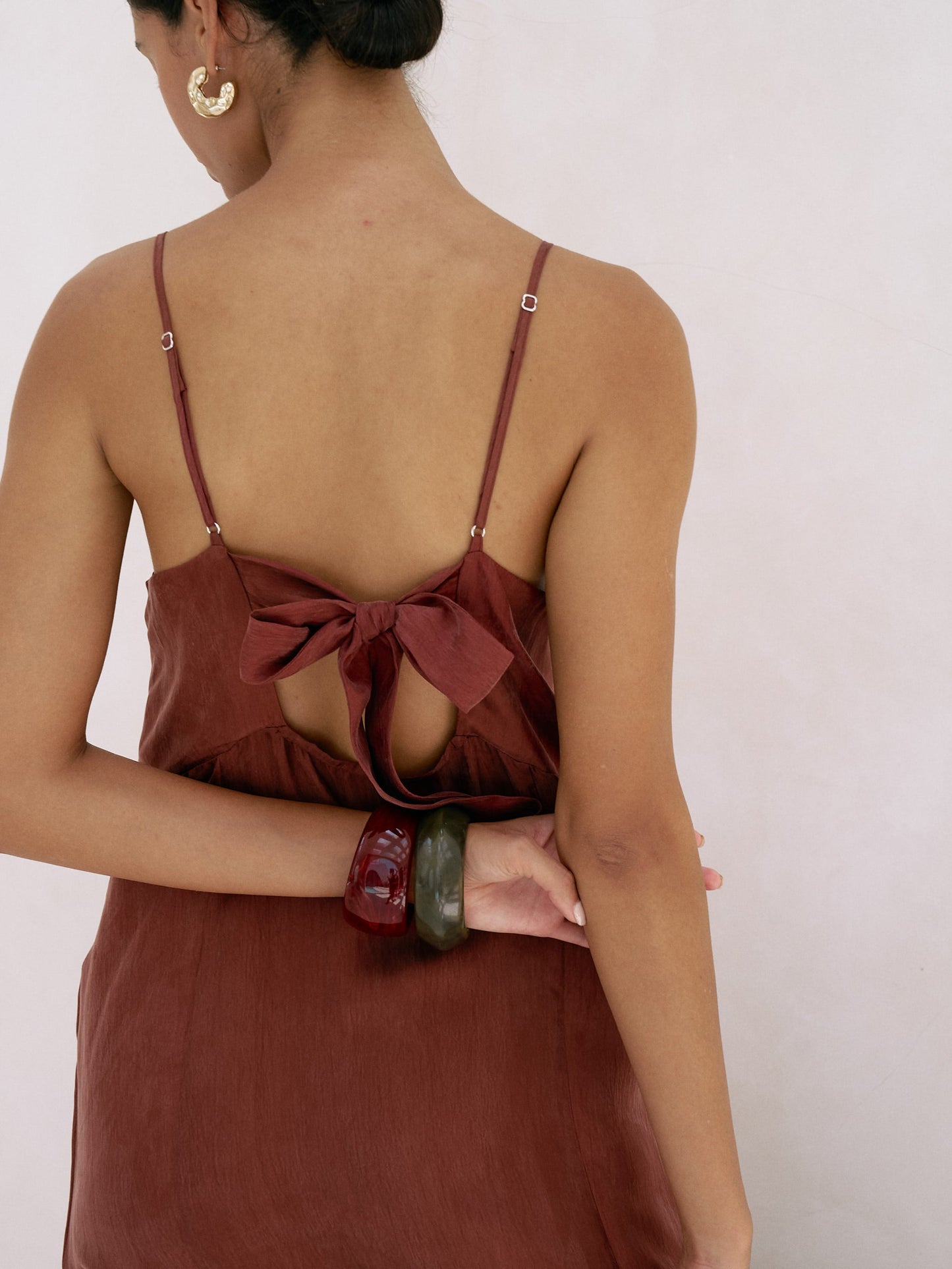 Lucid Midnight Maxi Dress - Burgundy - elizabeth + Bern