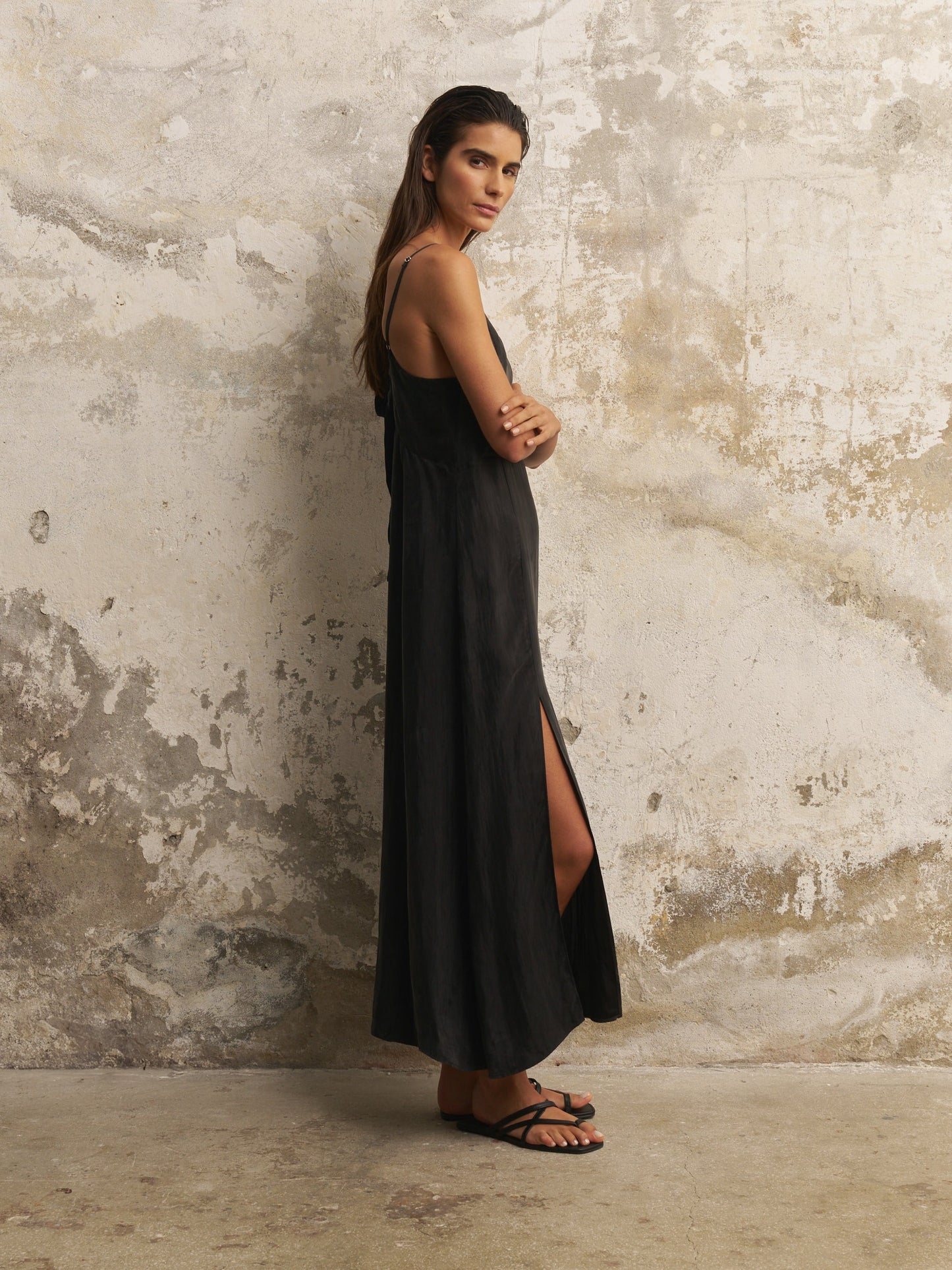 Lucid Midnight Maxi Dress - Black - elizabeth + Bern