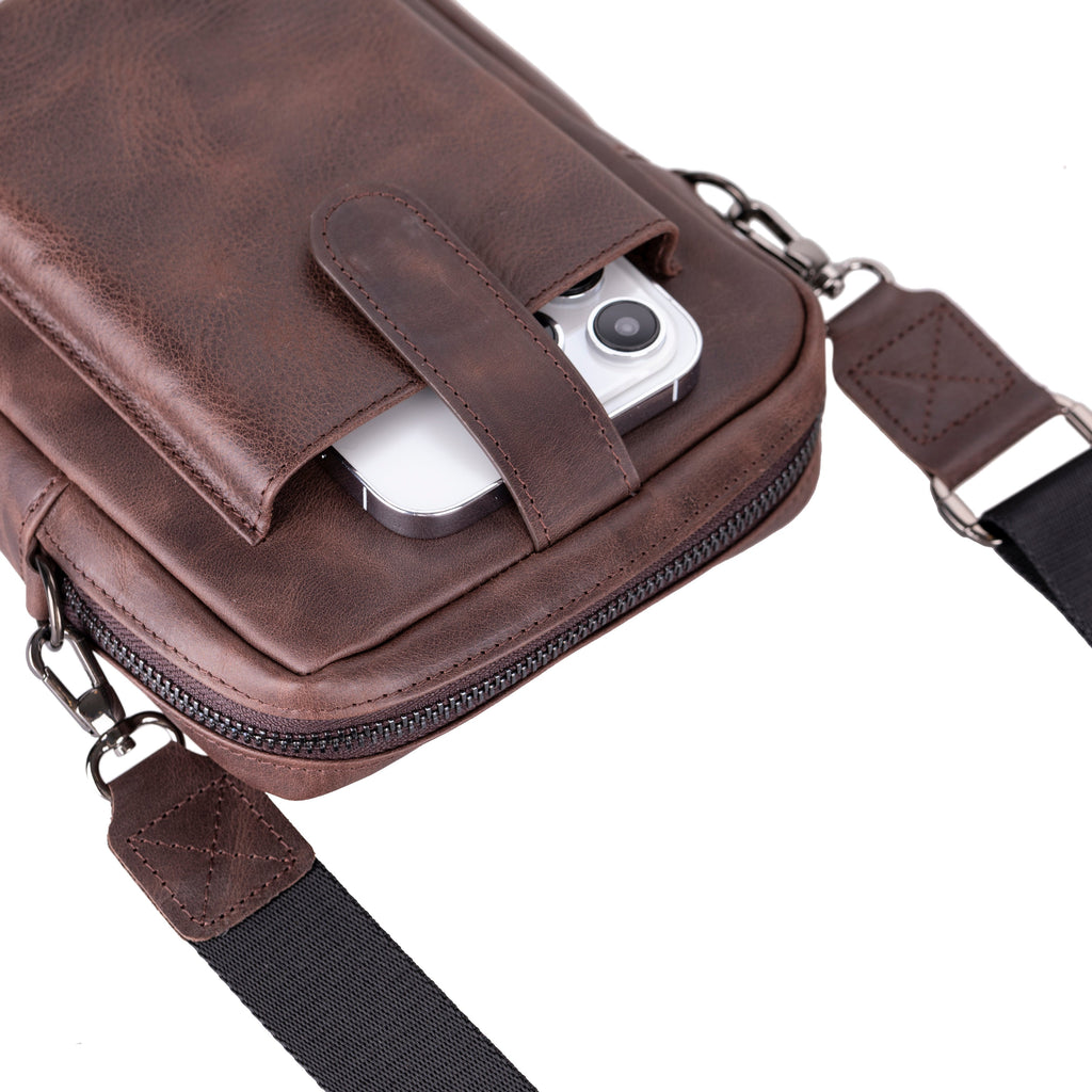 Pisa Leather Crossbody Bag