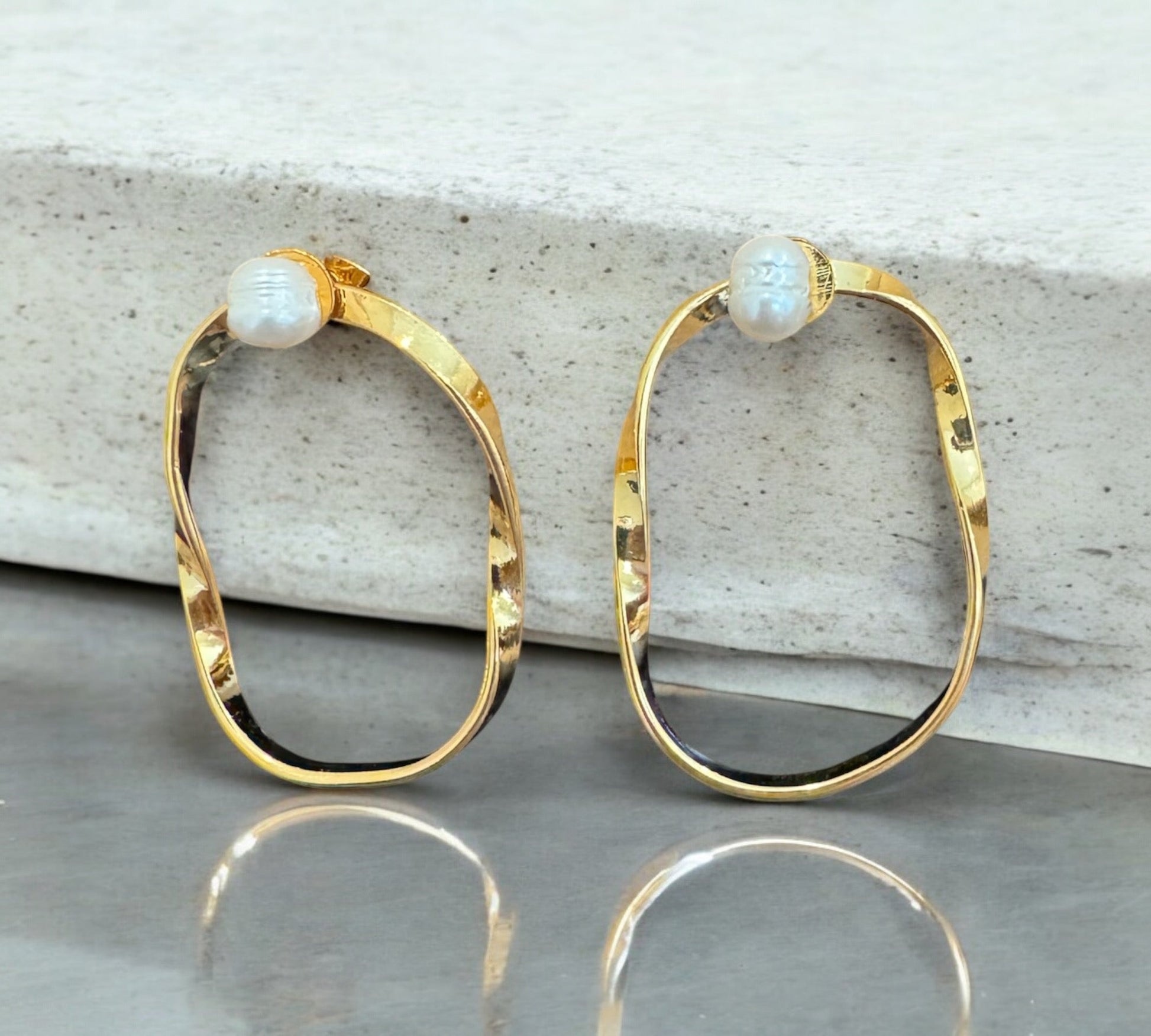 Marina Pearl Drops - elizabeth + Bern