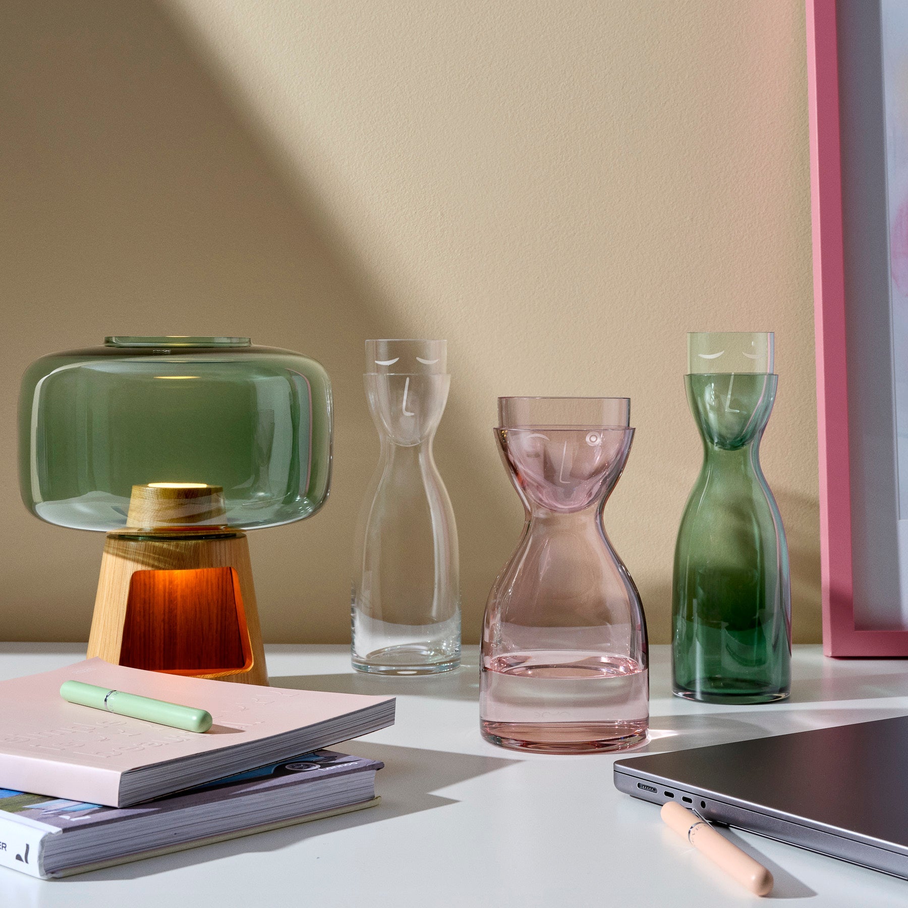 Mr. & Mrs. Night Water Set Tall