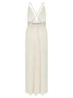 Muse Braided Straps Dress - Natural