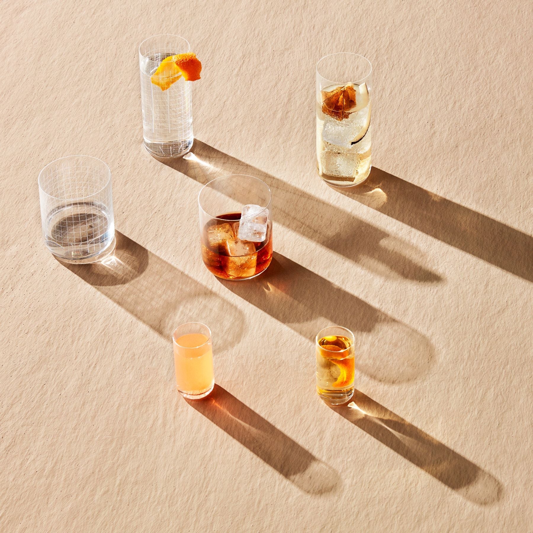 Finesse Set of 4 Long Drink Glasses