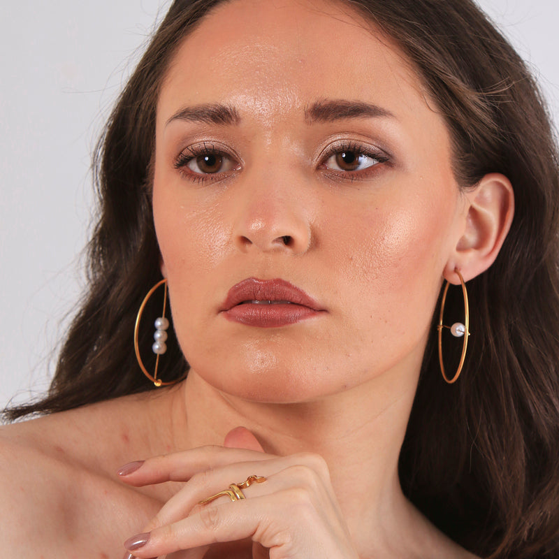Nova Pearl Hoops