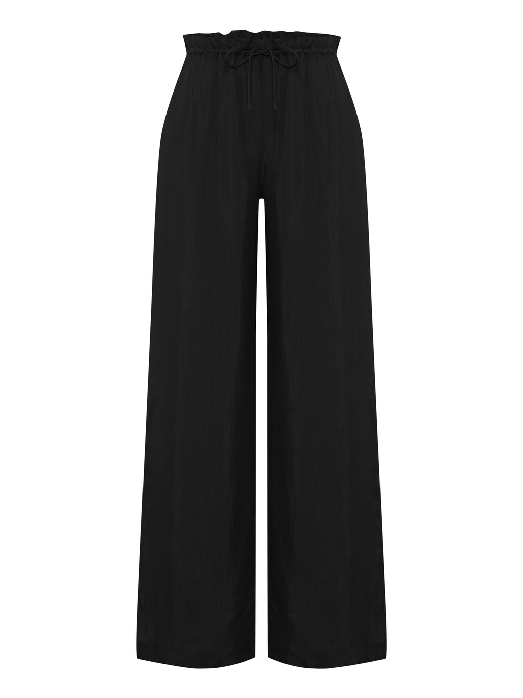 Lucid Flow Tie Pants - Black - elizabeth + Bern