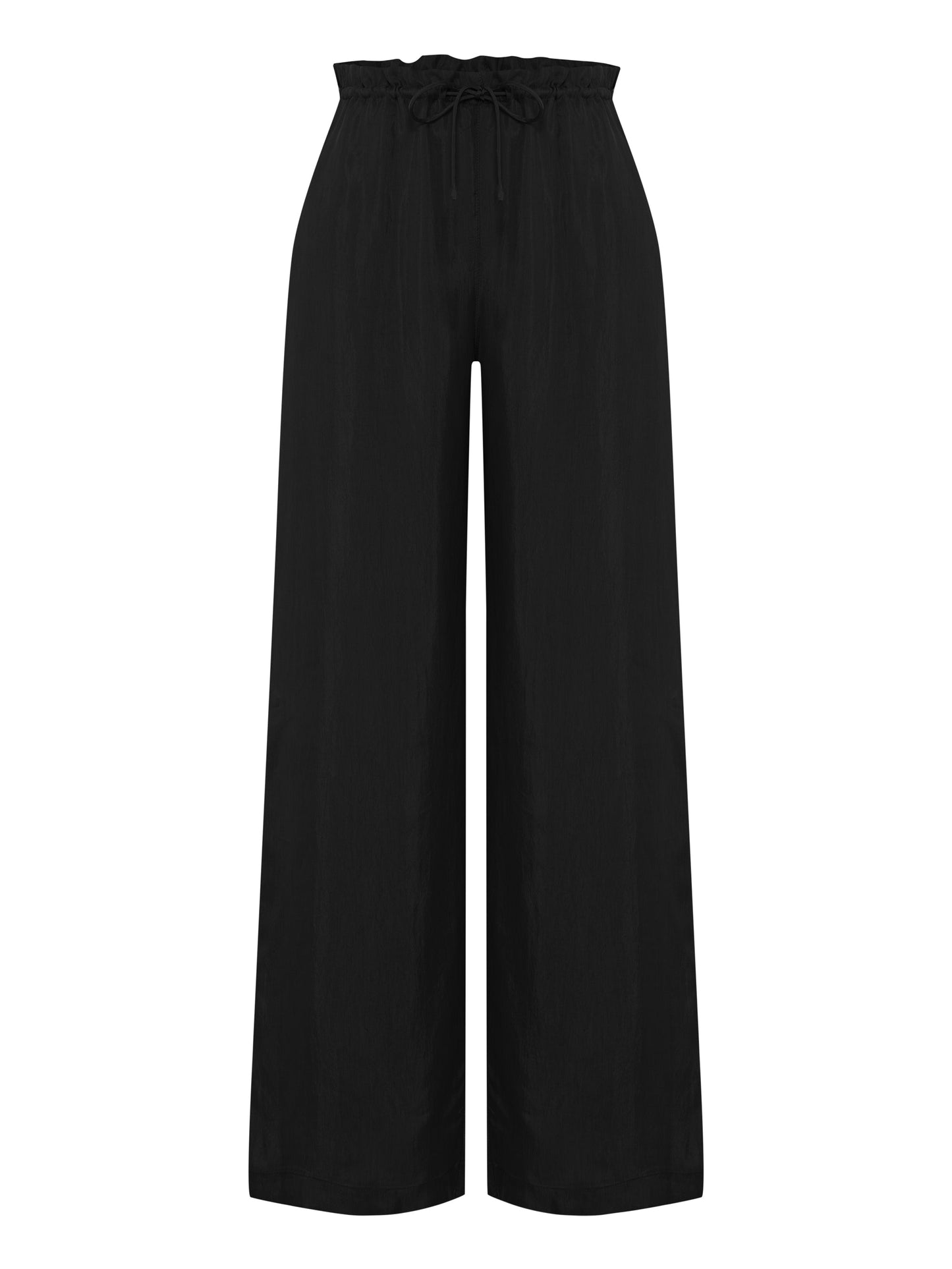 Lucid Flow Tie Pants - Black - elizabeth + Bern