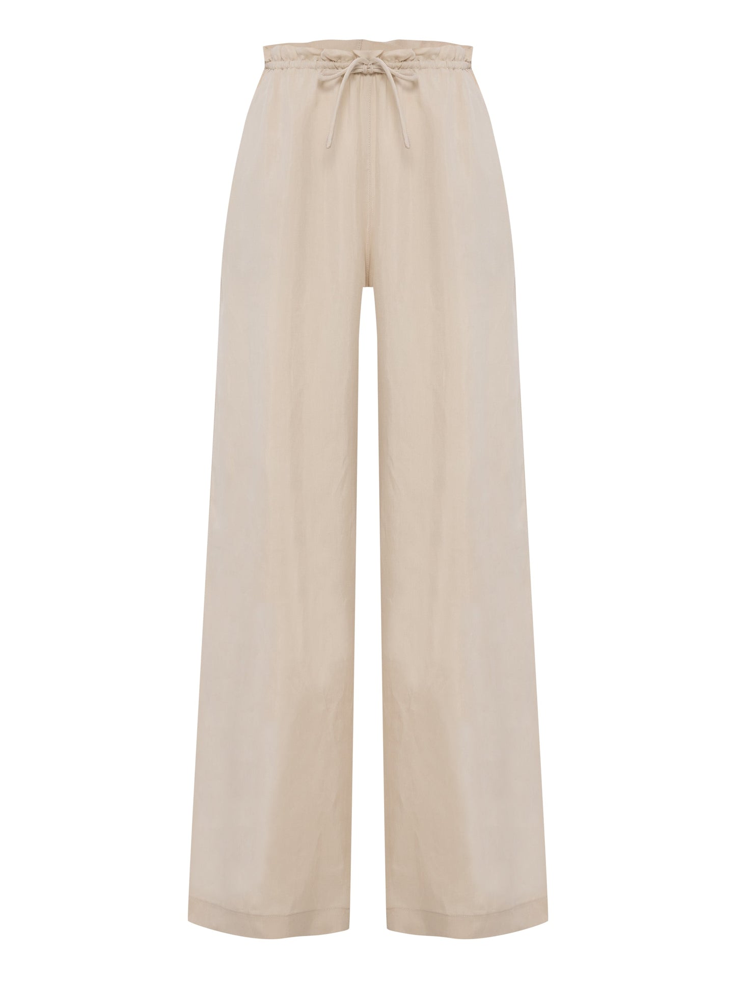 Lucid Flow Tie Pants - Sand - elizabeth + Bern