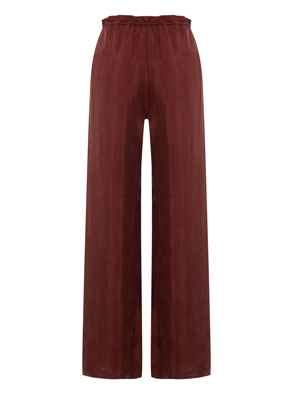 Lucid Flow Tie Pants - Burgundy - elizabeth + Bern