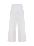 Aura Palazzo Pants - White