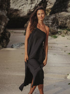 Pia Maxi Dress - Black The Handloom elizabeth + Bern